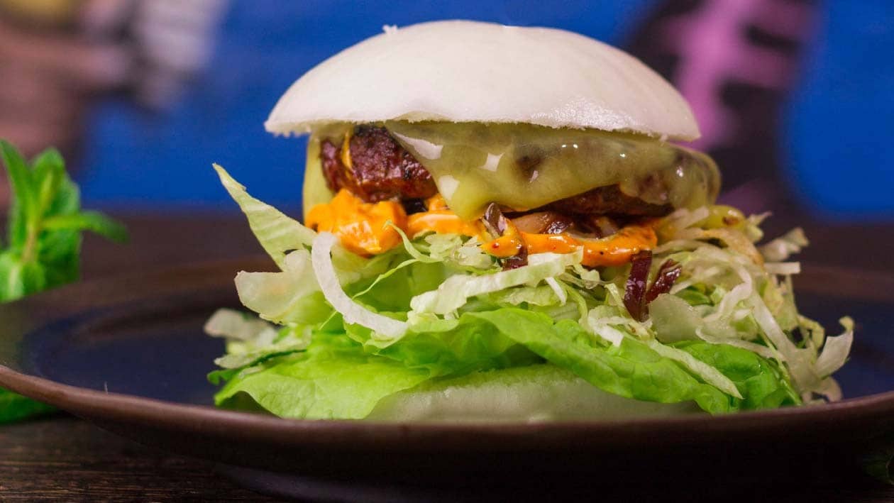 Cheese Burger Bao – - Recipe