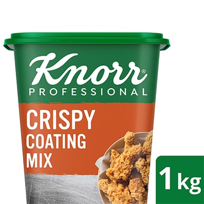 Knorr Professional Crispy Coating Mix (6X1kg) - Knorr Professional Crispy Coating Mix delivers consistently delicious fried chicken, 3x crispier than scratch.