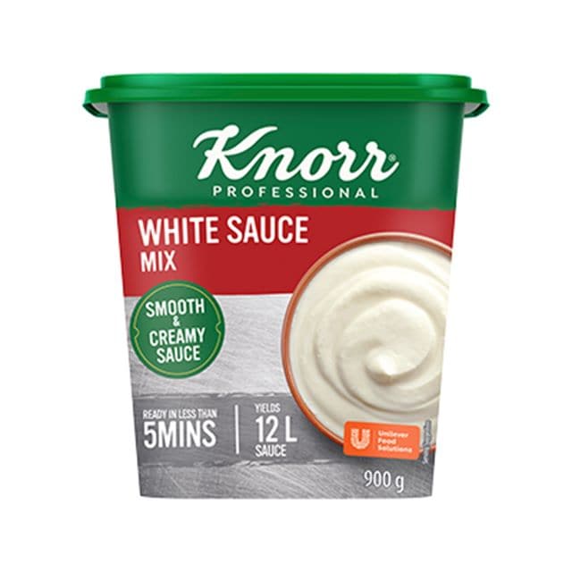 Knorr® Professional White Sauce Mix - Knorr Professional White Sauce Mix is the solution to a smooth and creamy sauce!
