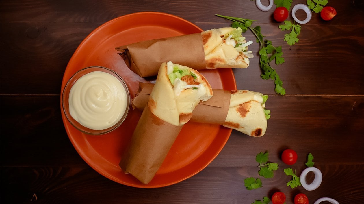 Arabic Shawarma with Garlic Mayonnaise – - Recipe