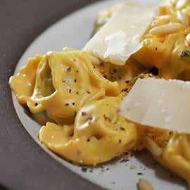 Butternut Squash and Spinach Tortellini