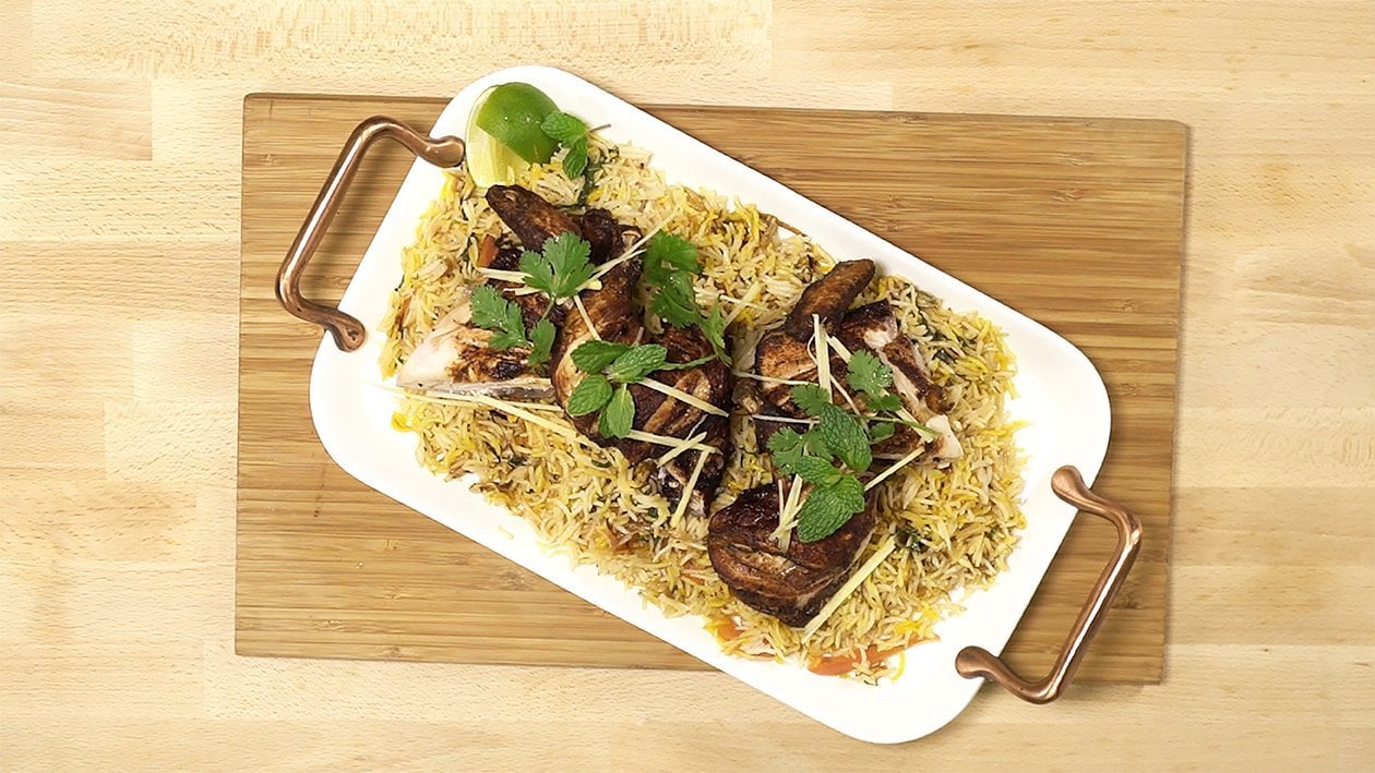 Lahori Chargha Biryani – - Recipe