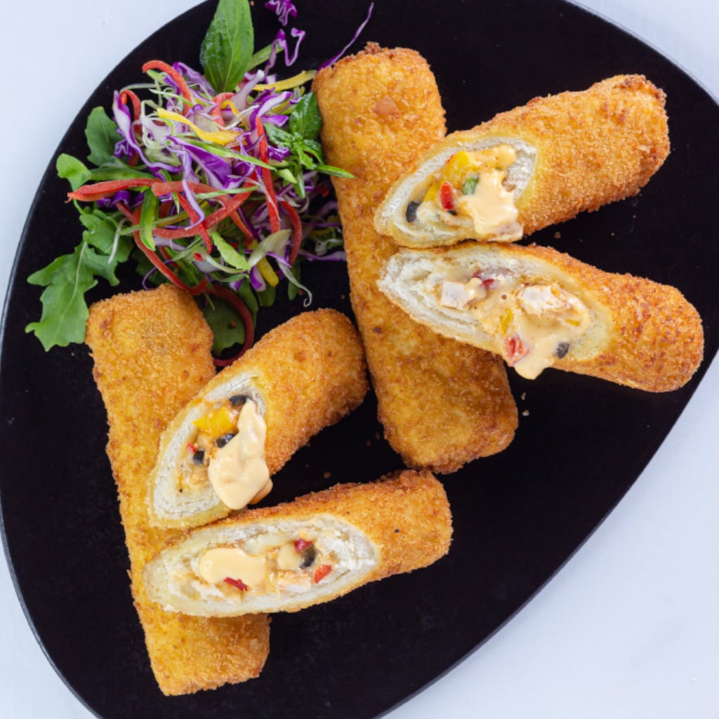 Chicken Bread Rolls Chicken Bread Rolls
