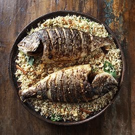 Baked Fish Pilau Baked Fish Pilau