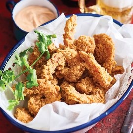 کاجون جھینگے اور چیپوٹل مایو کاجون جھینگے اور چیپوٹل مایو