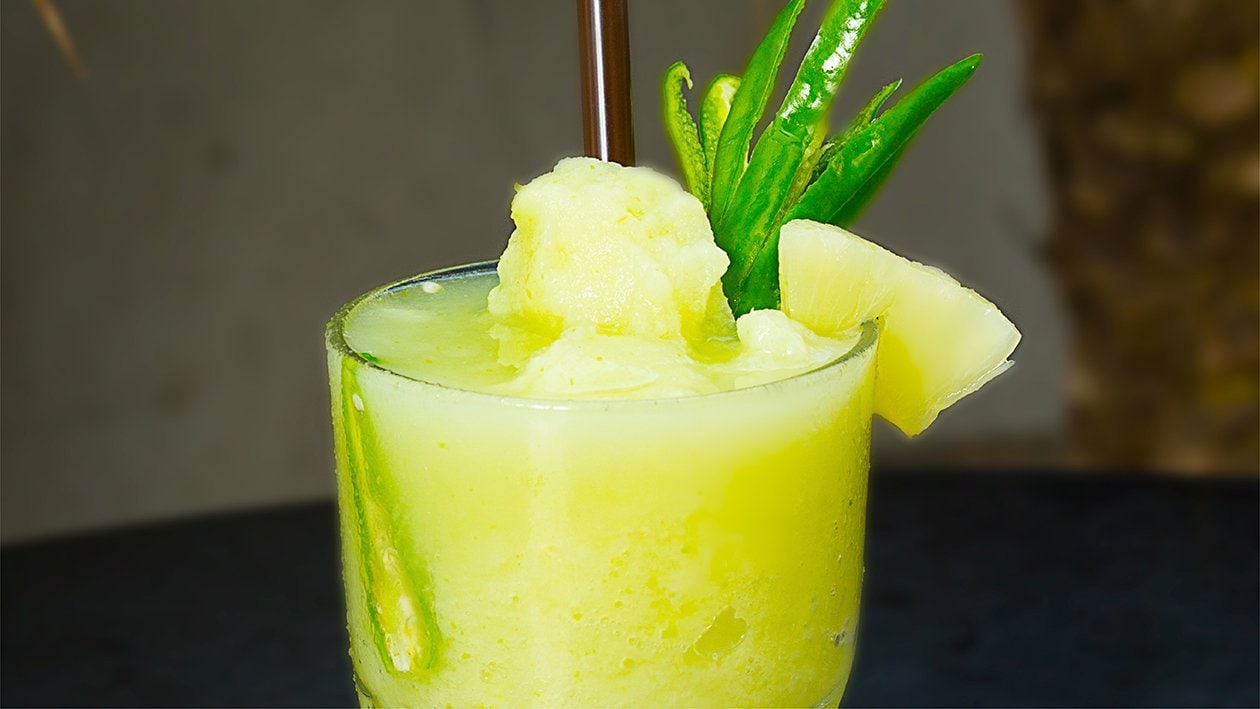 Green Chilli & Pineapple Slush – - Recipe