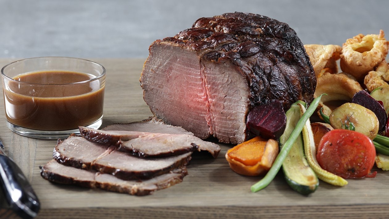 Classic Roast Beef with Demi Glace – - Recipe