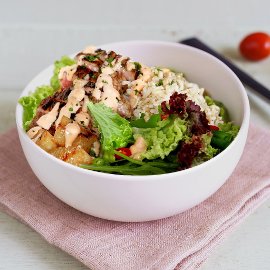 Beef Steak Poke Bowl Beef Steak Poke Bowl