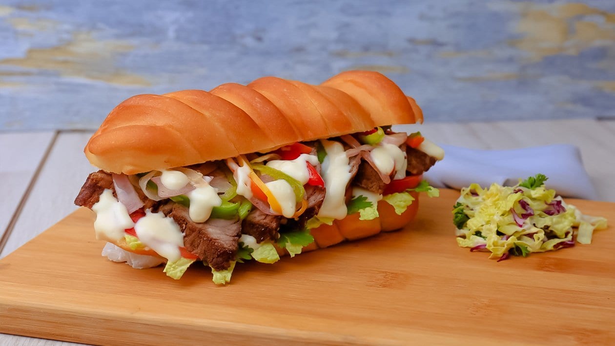 Asian Beef Sandwich with Garlic Mayonnaise – - Recipe