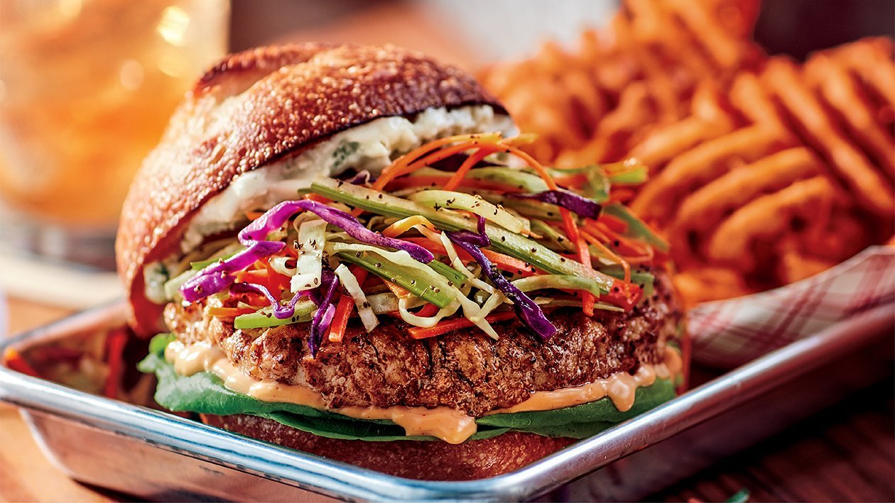 Buffalo Chicken Burger – - Recipe
