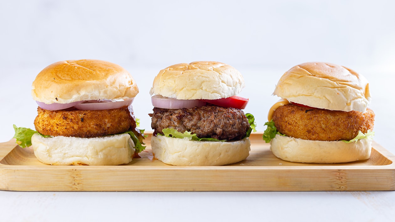 Trio Sliders – - Recipe