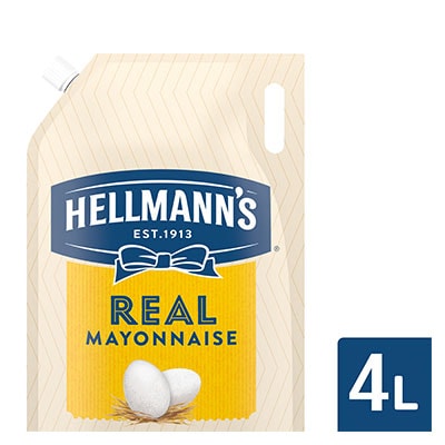 Hellmann’s Real (4x4L) - Our quality mayonnaise brings out the best in all your dishes