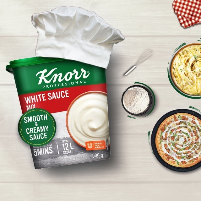 Knorr Professional White Sauce Mix Chefs' ka perfect partner