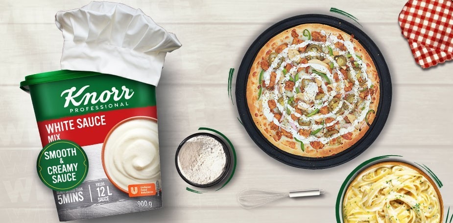 Knorr Professional White Sauce Mix Chefs' ka perfect partner