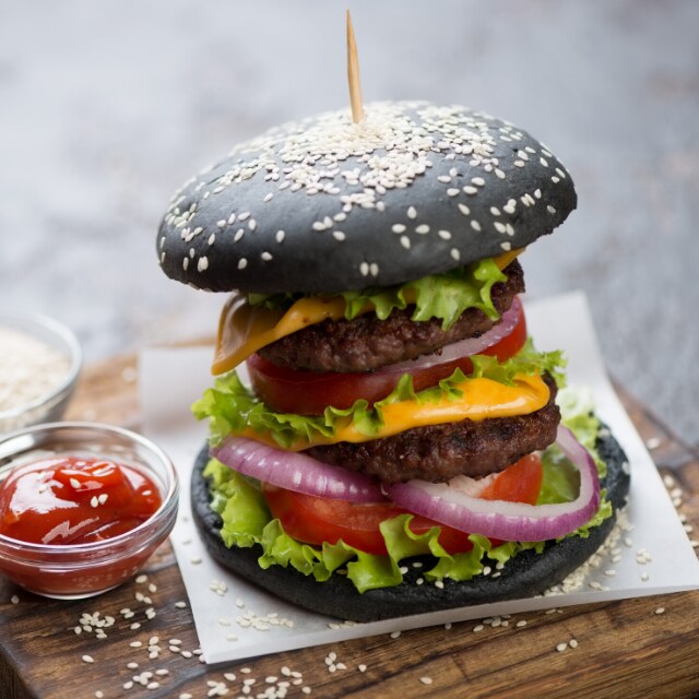 Charcoal burger Charcoal burger