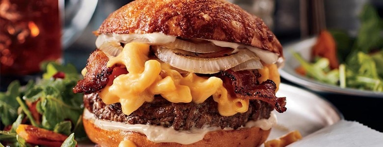 Big mac n cheese burger Big mac n cheese burger