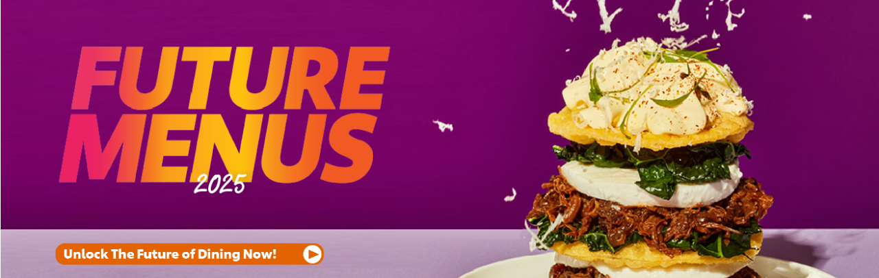 Future menus 2025