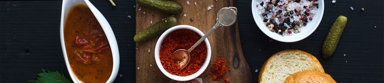 Pairing proteins and sauces
