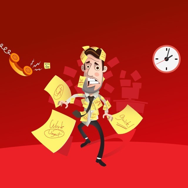 کام کے دباؤ کو ہرائیں